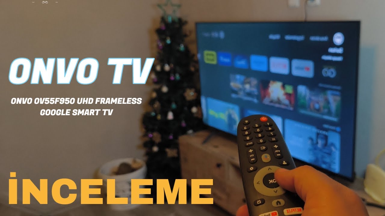 Больше, чем другие! - Обзор безрамочного UHD телевизора GOOGLE SMART TV ONVO OV55F950!