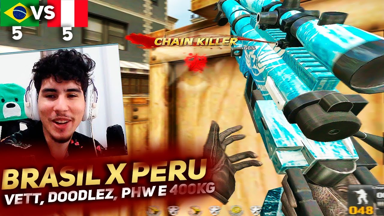 TEAM BRASIL x TEAM PERU! CONFRONTO INSANO DE POINT BLANK