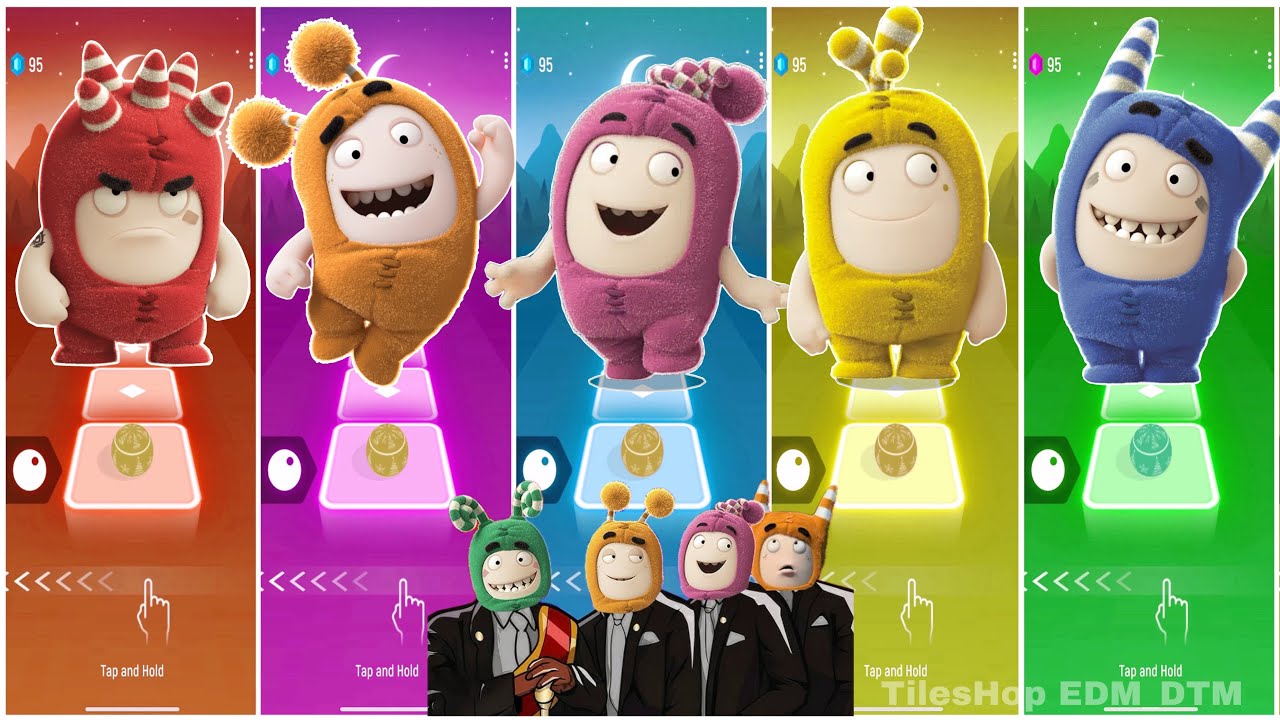 🎶 Oddbods | Coffin Dance | Fuse 🆚 Slick 🆚 Newt 🆚 Bubbles 🆚 Pogo 🎶 Who Will Win?