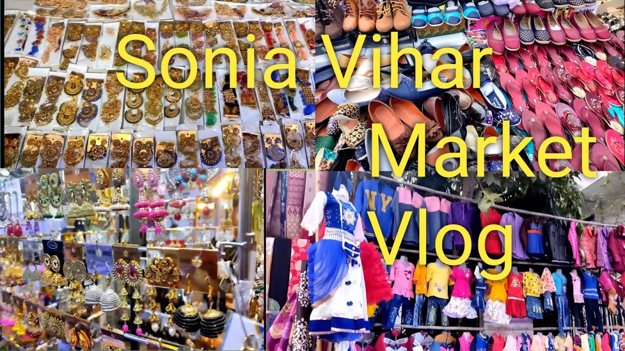 Market Vlog Sonia Vihar 😄