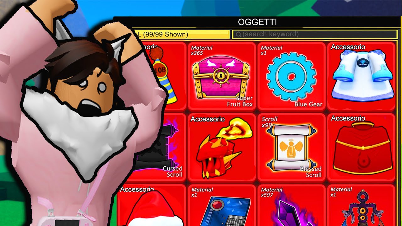 Come OTTENERE TUTTI Gli OGGETTI Pi&ugrave; RARI Su ROBLOX Blox Fruits