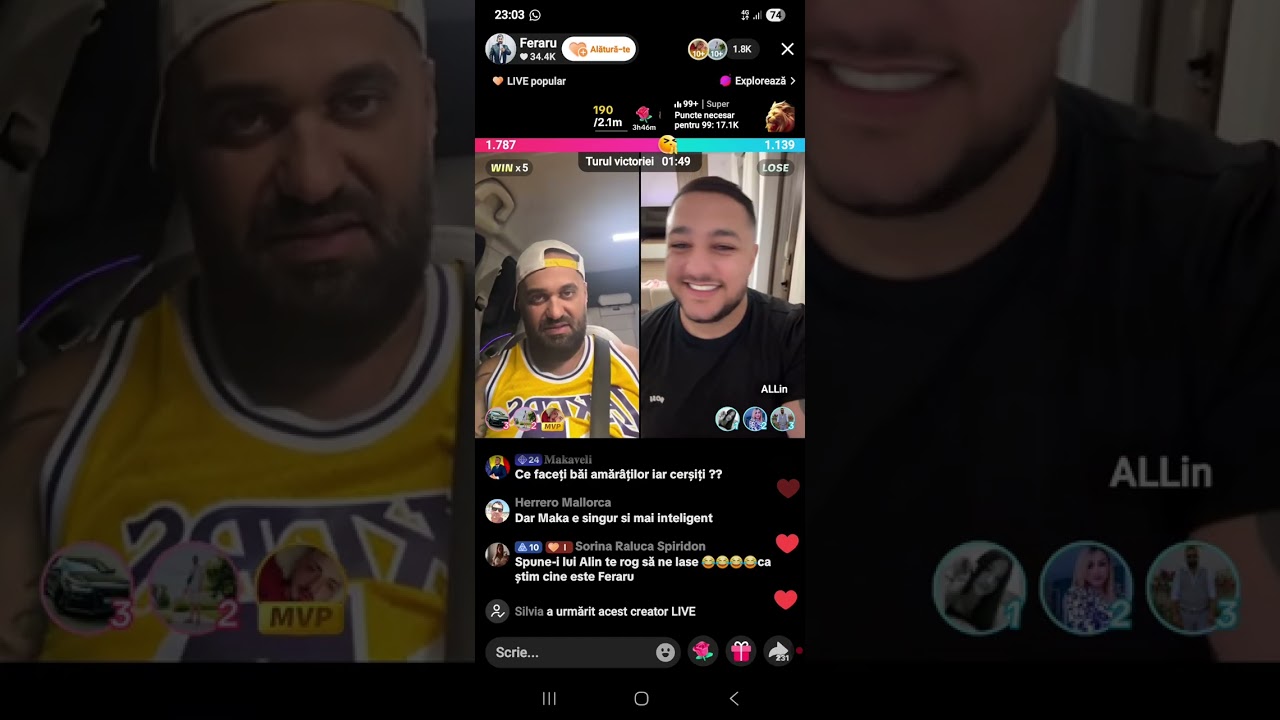 Feraru si alin vorbesc de makaveli