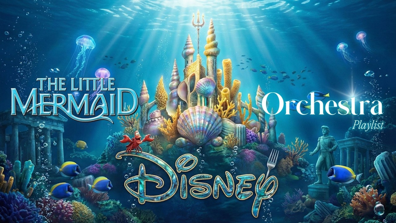 Disney Ariel Orchestral 🧜‍♀️ Part of Your World: Inspiring Music for Ambition | Atlantic Sanctuary