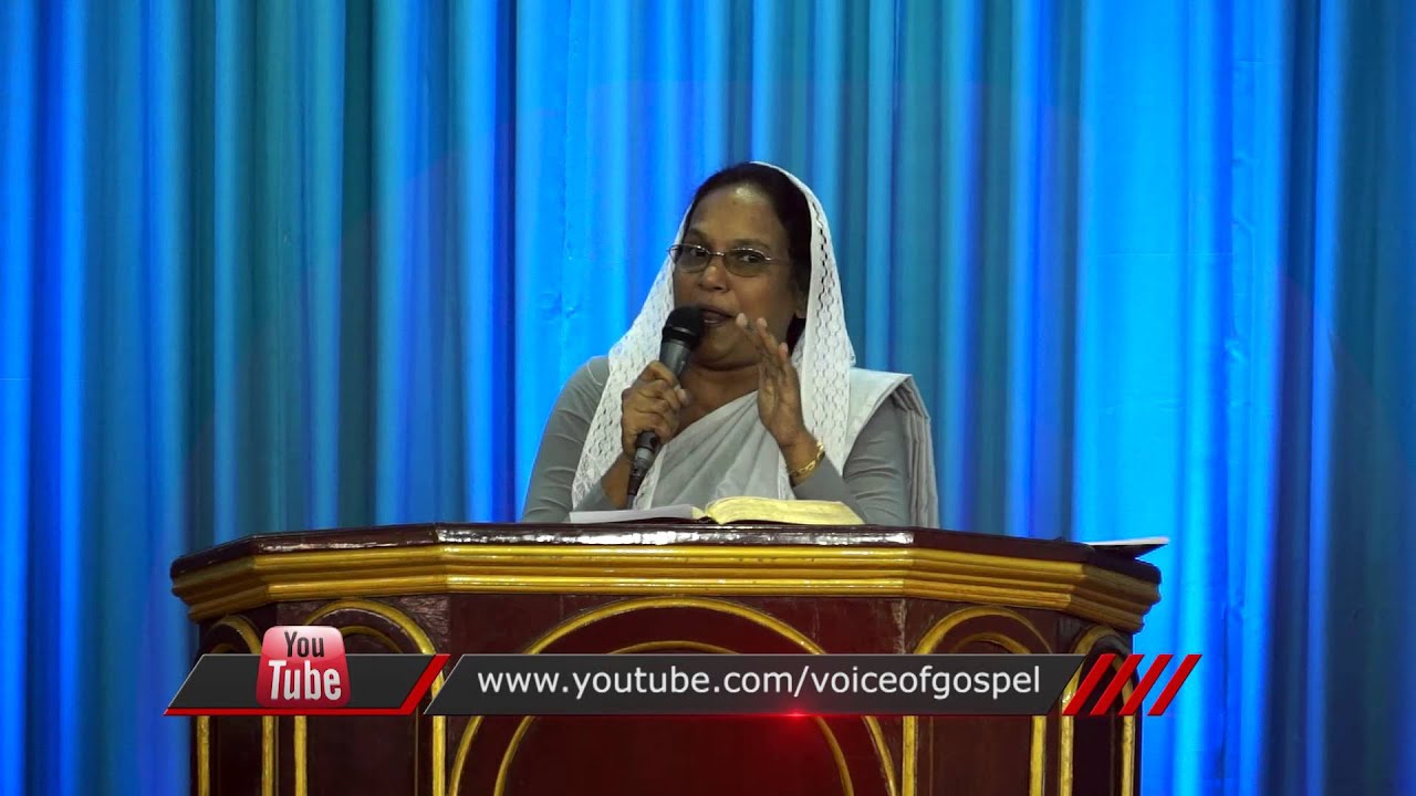 Malayalam Sermon. "A unique touch." By Sis Lily Daniel