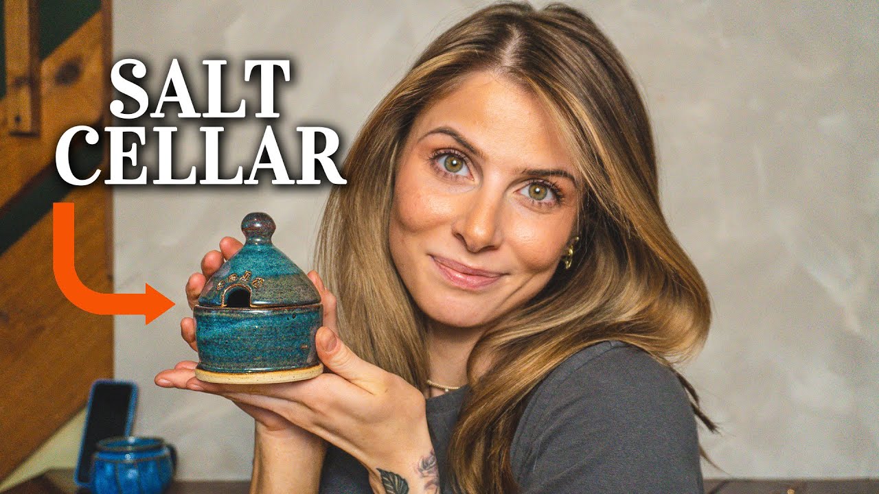 How to Make a Salt Cellar! | Variations & the Full Process | Pottery