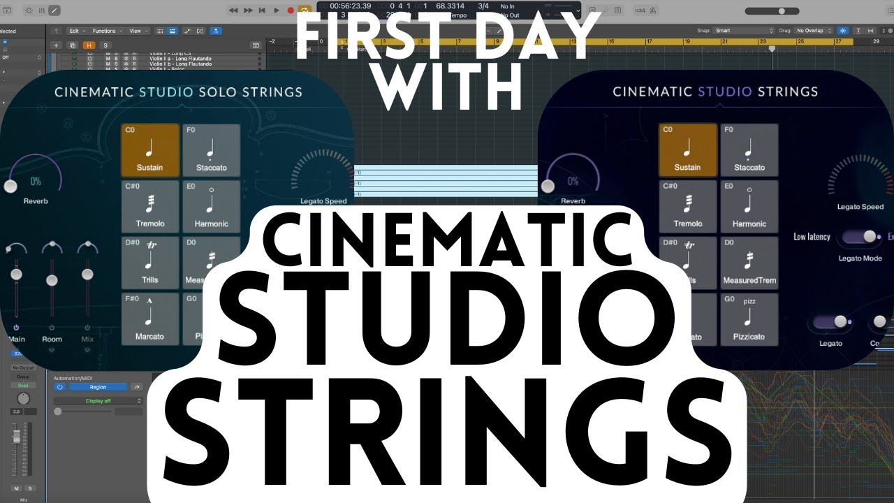 First day with Cinematic Studio Strings (and CSSS!) - goodbye BBC SO Pro?!