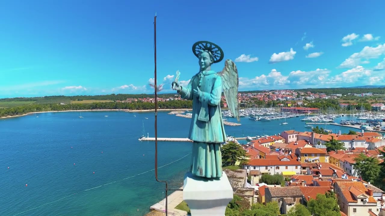 Novigrad drone video 4K / the best of Istria / Croatia