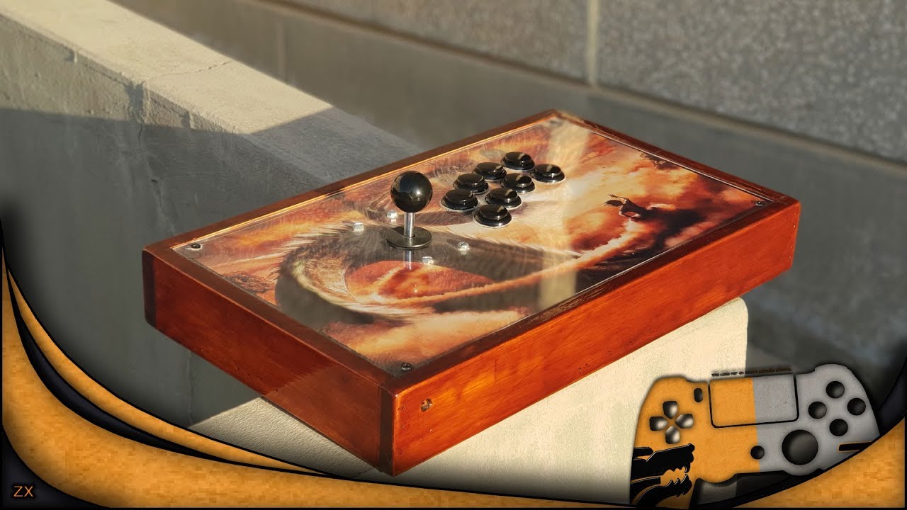 تجربتي في صناعة اركيد ستيك بنفسي | DIY Arcade Stick