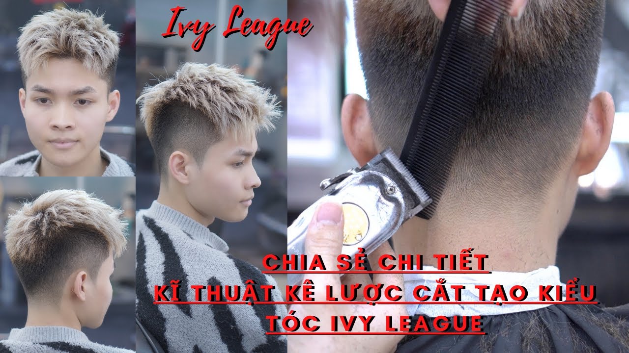 Kĩ Thuật Kê Lược Siêu Mượt Và Cực Hiệu Quả Trên Form Tóc Ivy League | TUẤN BARBER SHARING