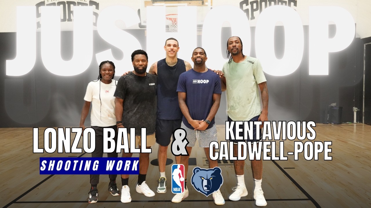Lonzo Ball и Kentavious Caldwell-Pope | Элитная тренировка бросков NBA