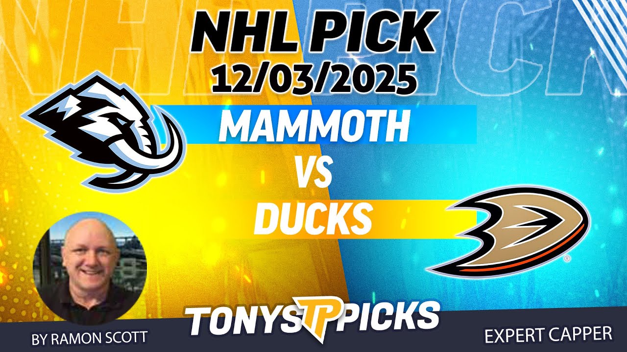 Ставки и прогнозы на матч НХЛ «Мамонт» — «Дакс», 03.12.25 | Night Moves Show
