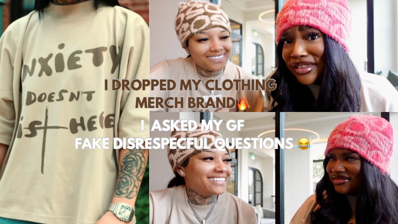 I DROPPED MY MERCHLINE| I ASKED MY GF SUMMERELLA FAKE DISRESPECTFUL QUESTIONS 🤣