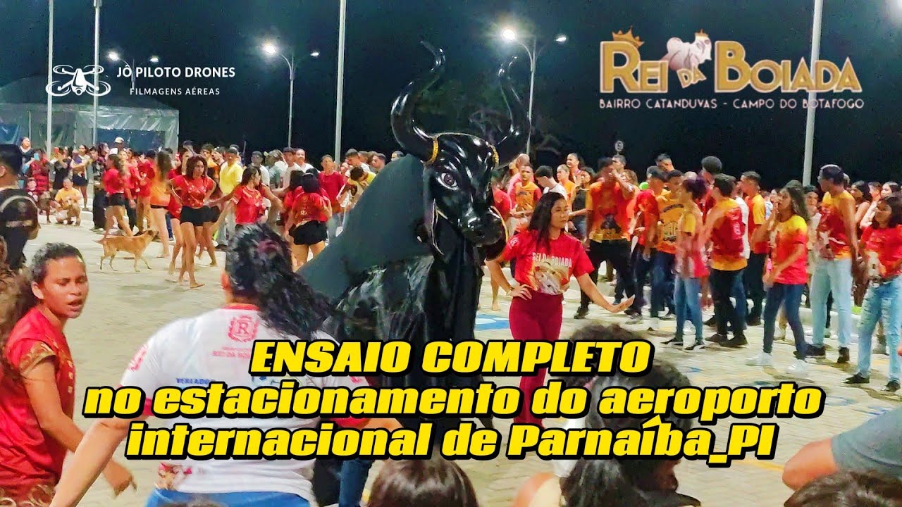 ENSAIO DO BUMBA MEU BOI REI DA BOIADA 2025 NO AEROPORTO INTERNACIONAL.