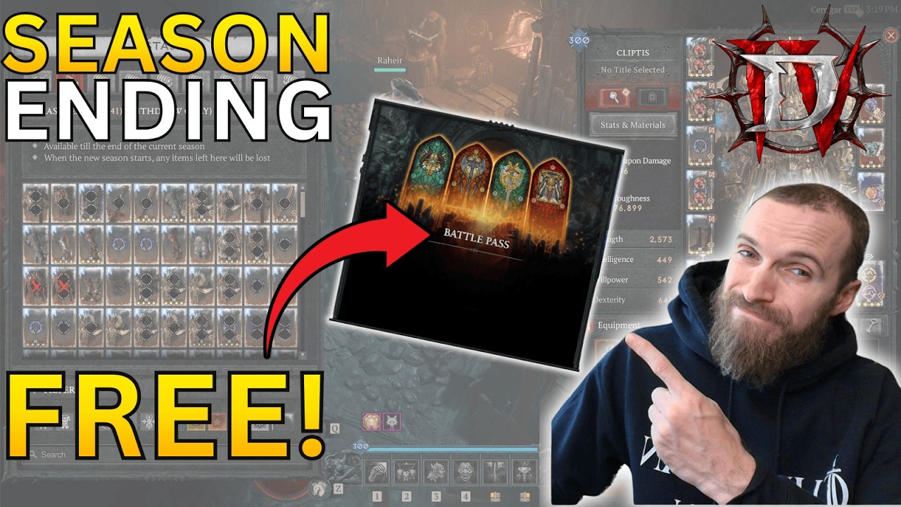 Season 11 ENDING: Launch Day Races, FREE Battle Pass & What Happens to Your Characters