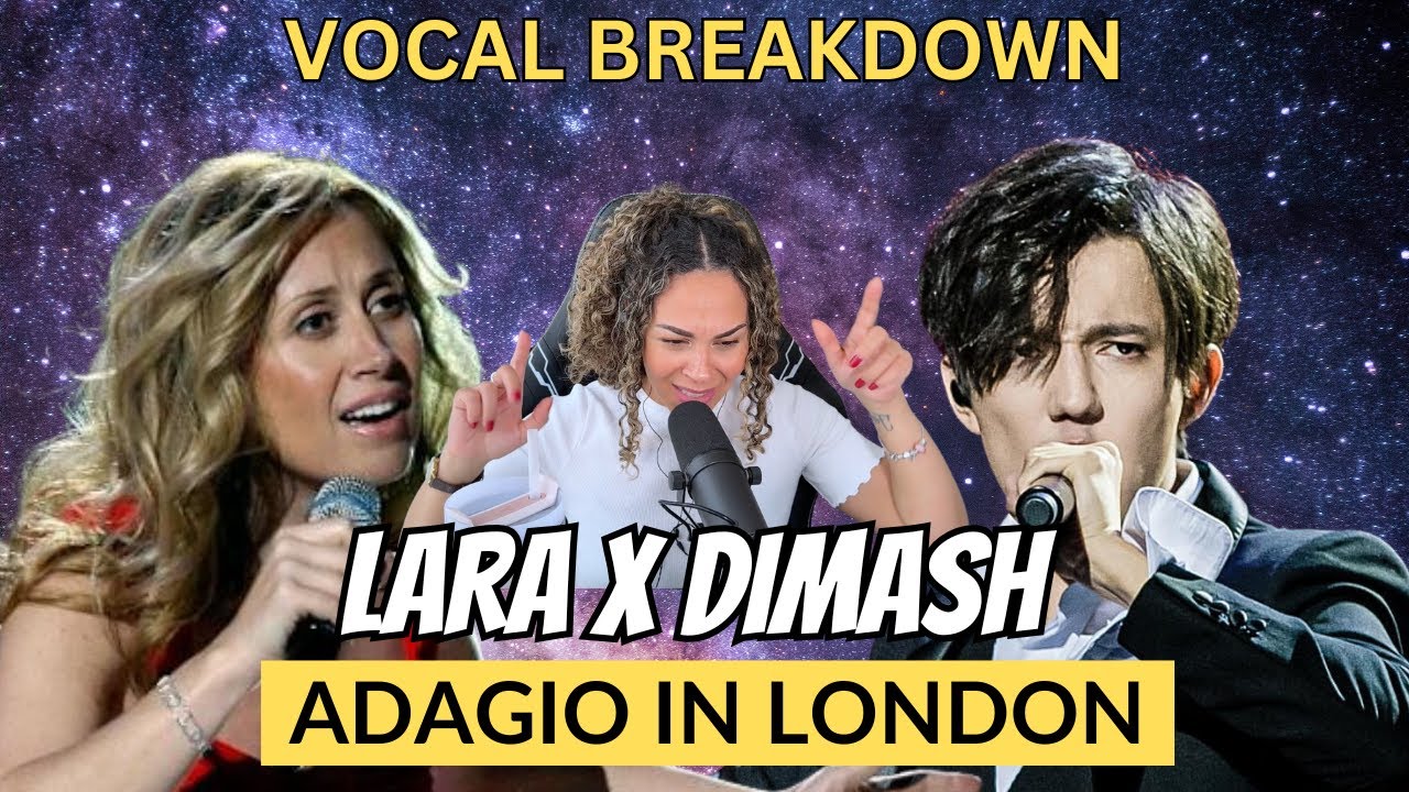Vocal Coach Reacts to Dimash & Lara Fabian – Adagio LIVE in London (June 3rd, 2025)