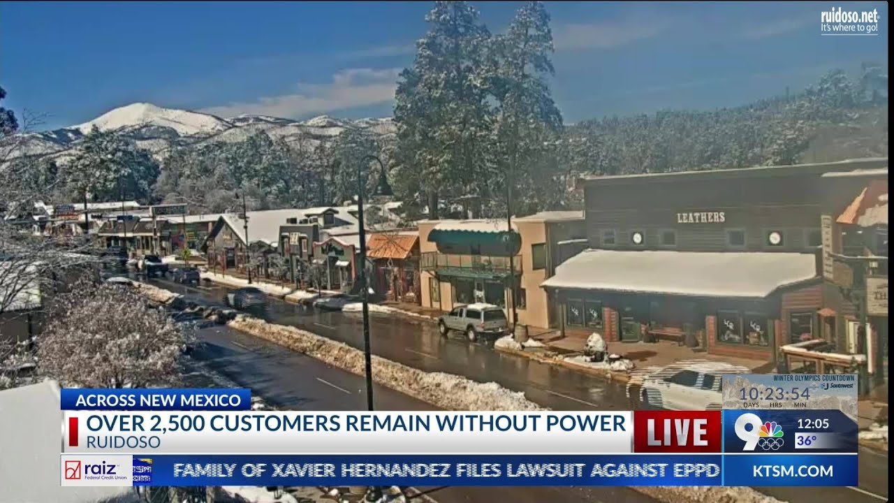 Over 2.5K PNM customers in Ruidoso without power