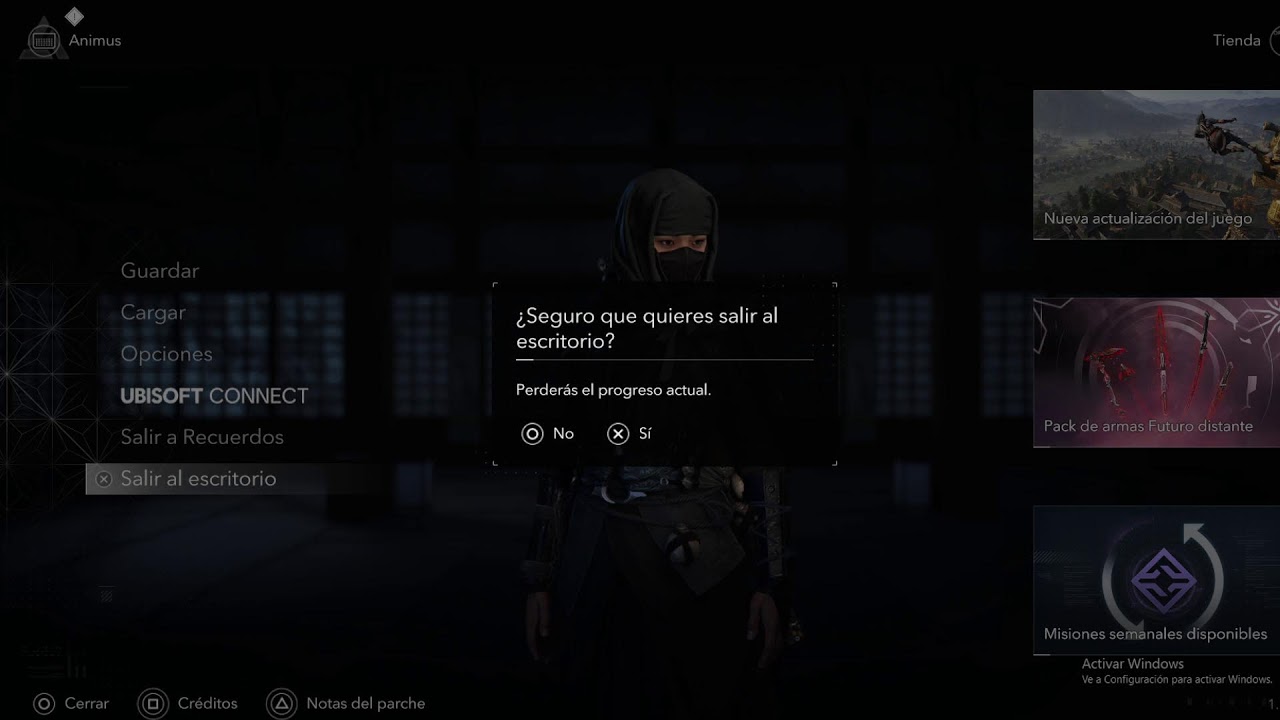 ASSASINS CREED SHADOWS (ESPECIAL CADETE PDM -D)