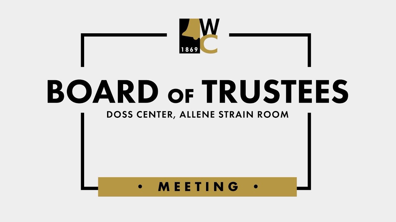 2-11-21 Weatherford College Board of Trustees Meeting
