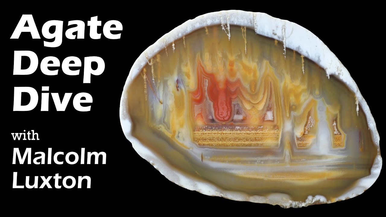How agates are formed - learn about this amazing gemstone. Talk by Malcolm Luxton