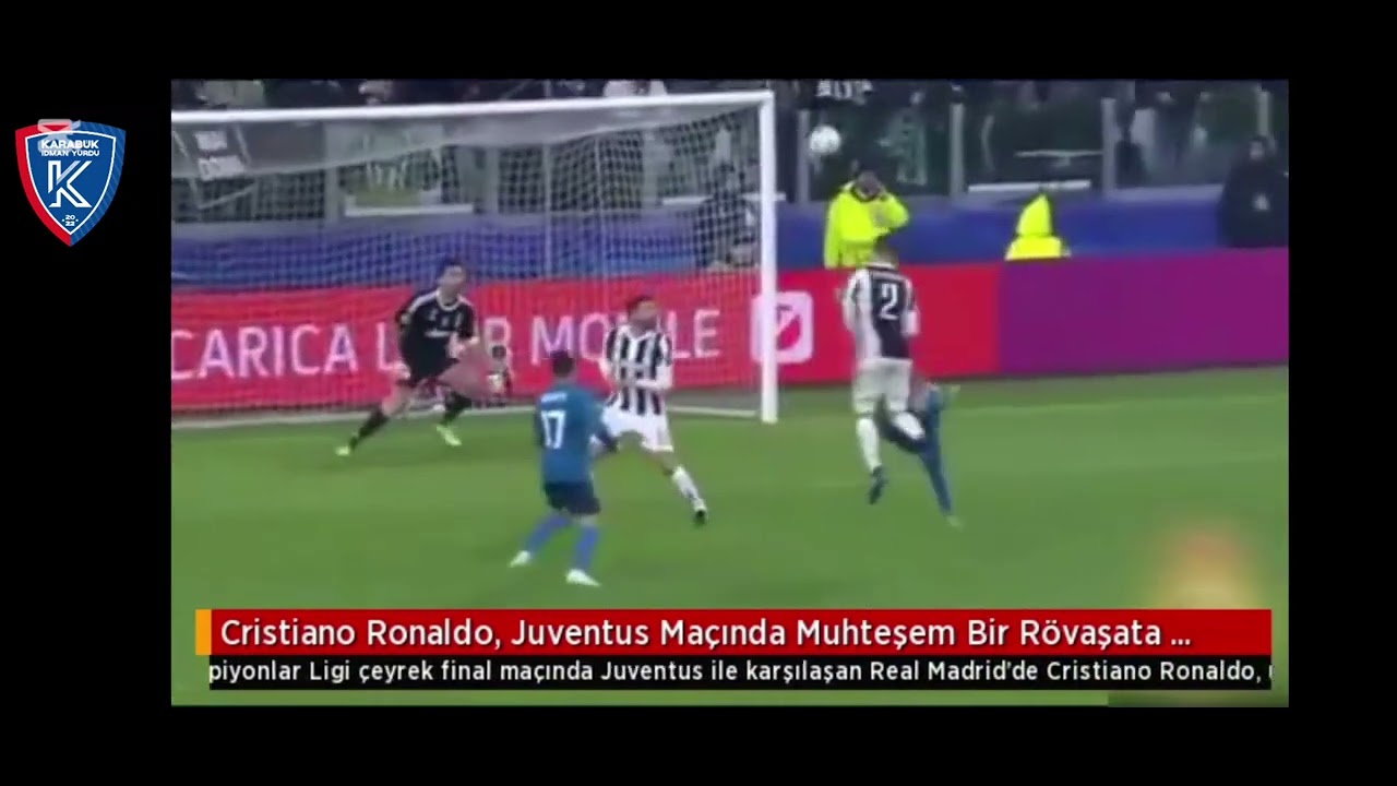 Ronaldonun attığı efsane r&ouml;vaşata gol&uuml;n&uuml; hatırlayalım