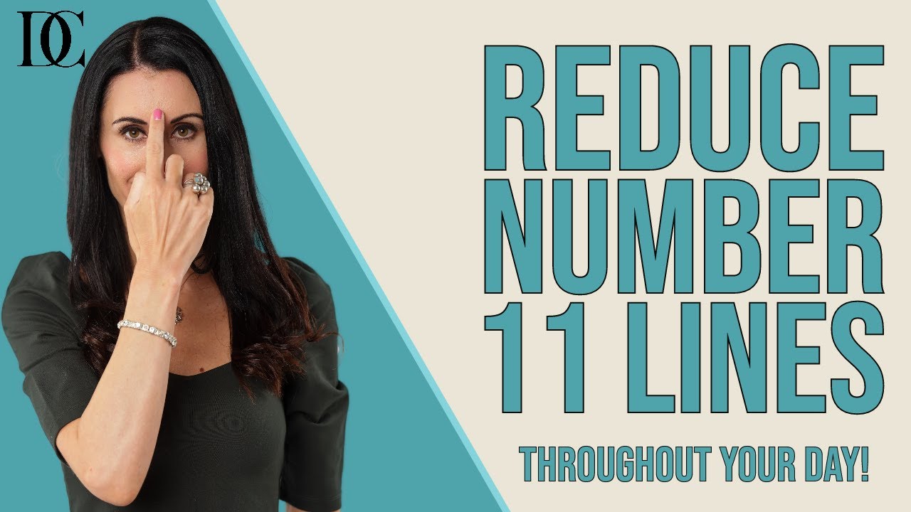 Frown Free Face Yoga: Reduce Number 11 Lines Throughout Your Day!