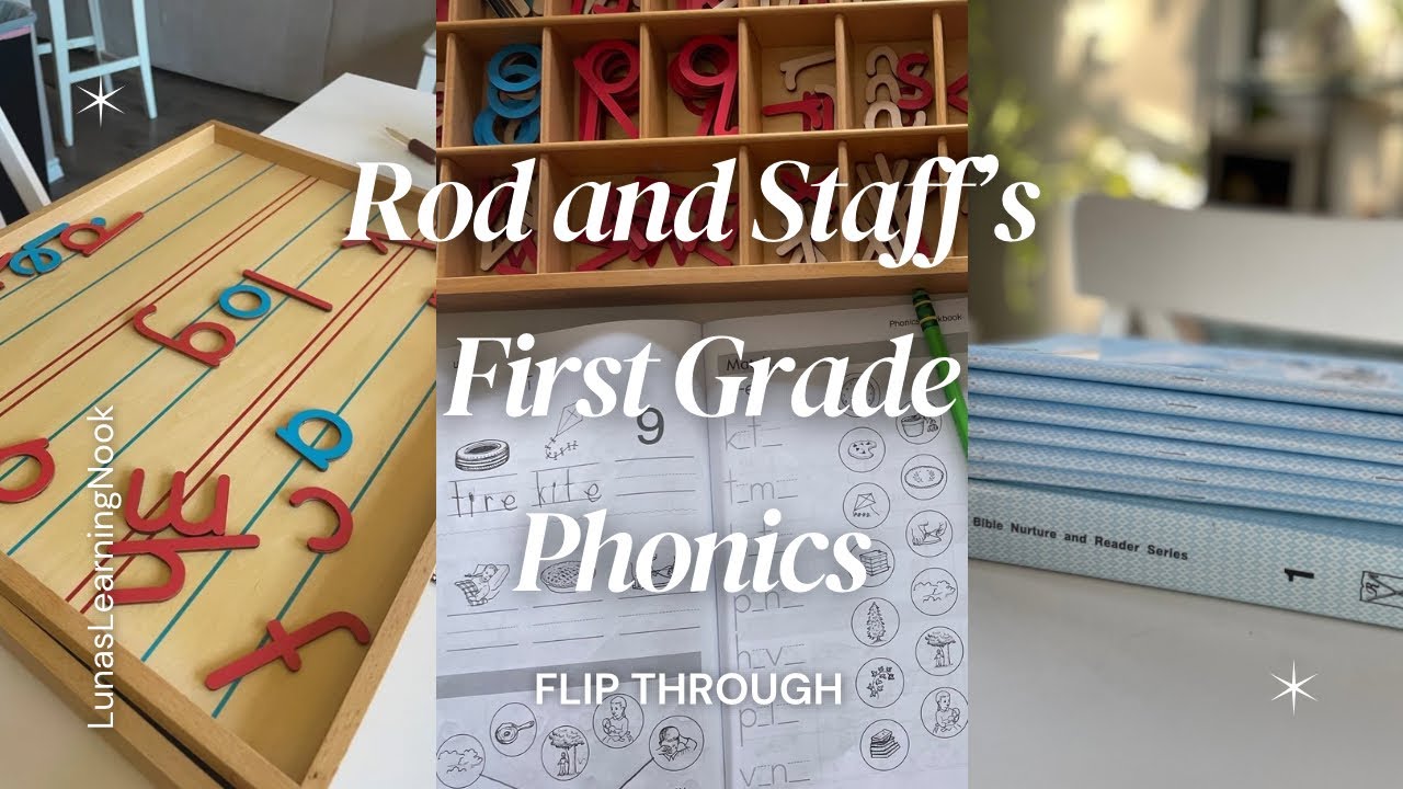 Rod and Staff First Grade Phonics | Why We Love It