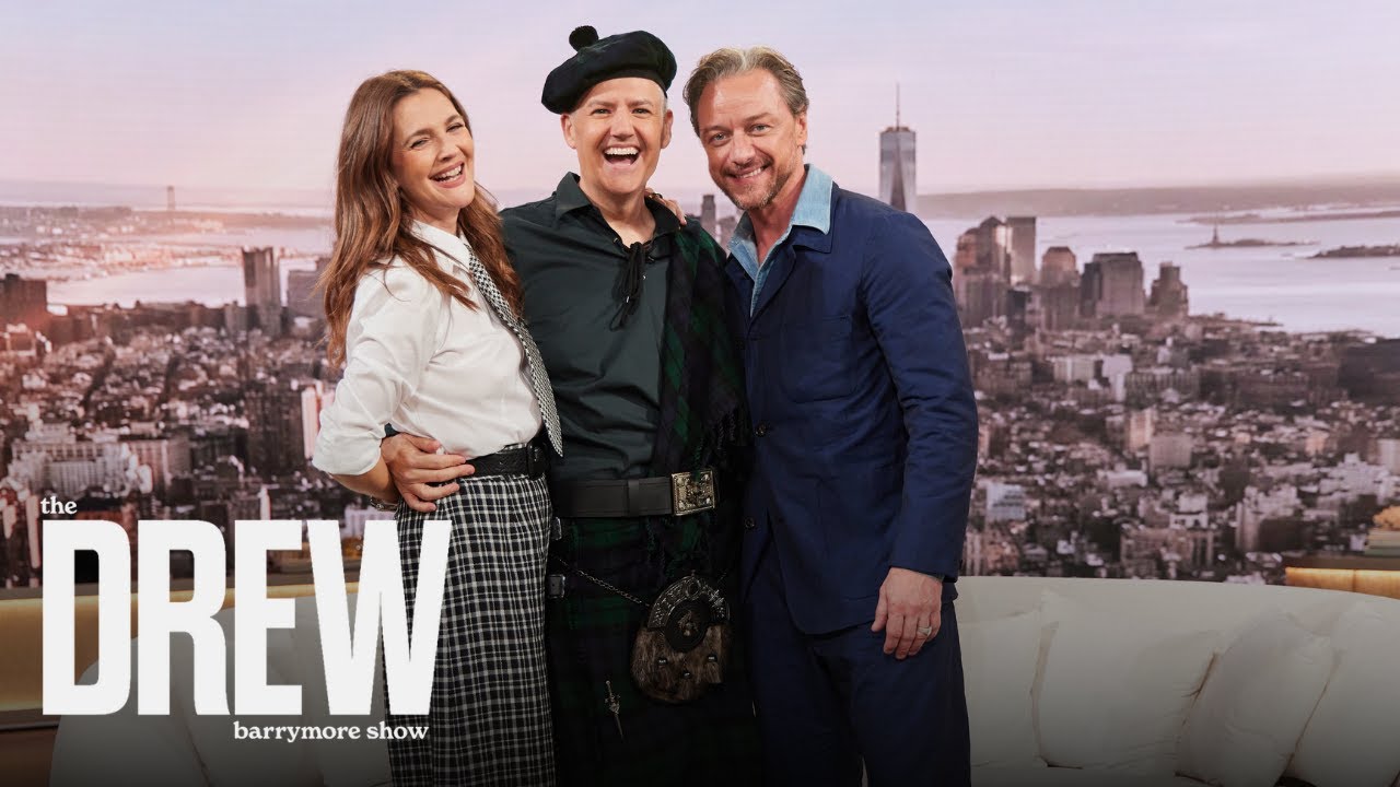 James McAvoy Tries to Guess What's Under Ross Mathews' Kilt | The Drew Barrymore Show