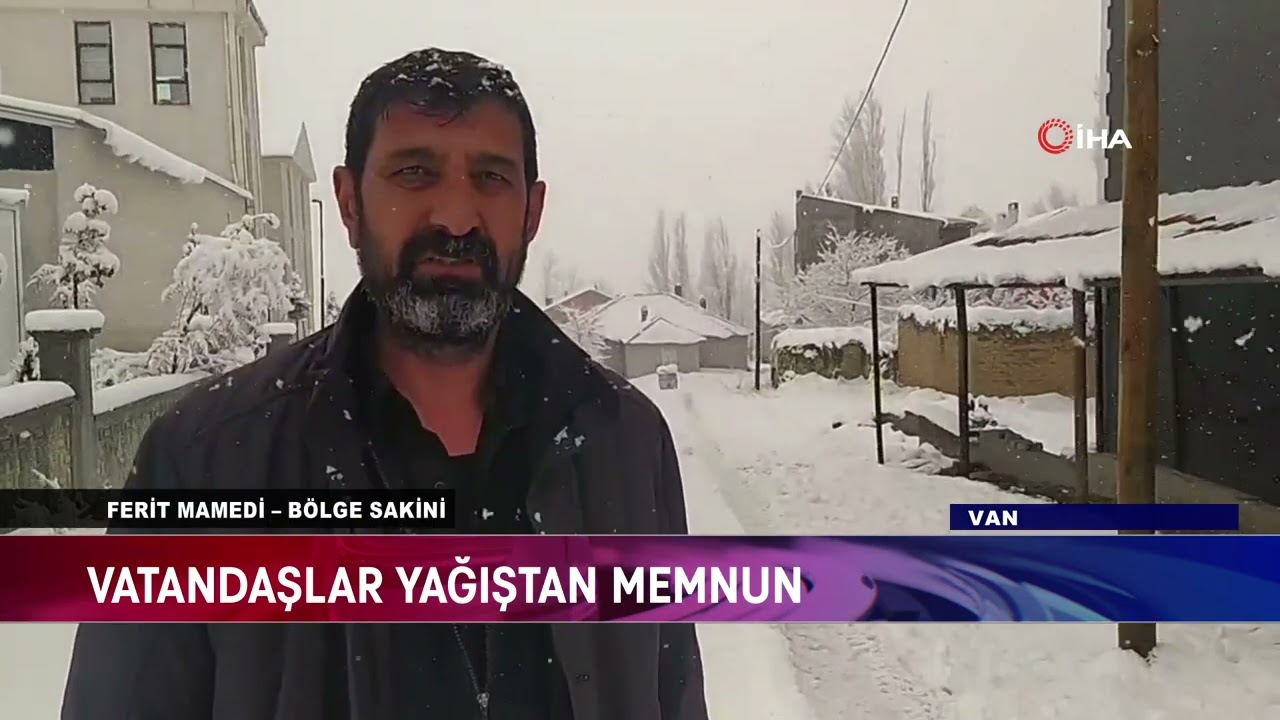 YOĞUN KAR YAĞIŞI BAŞKALE&rsquo;Yİ VURDU