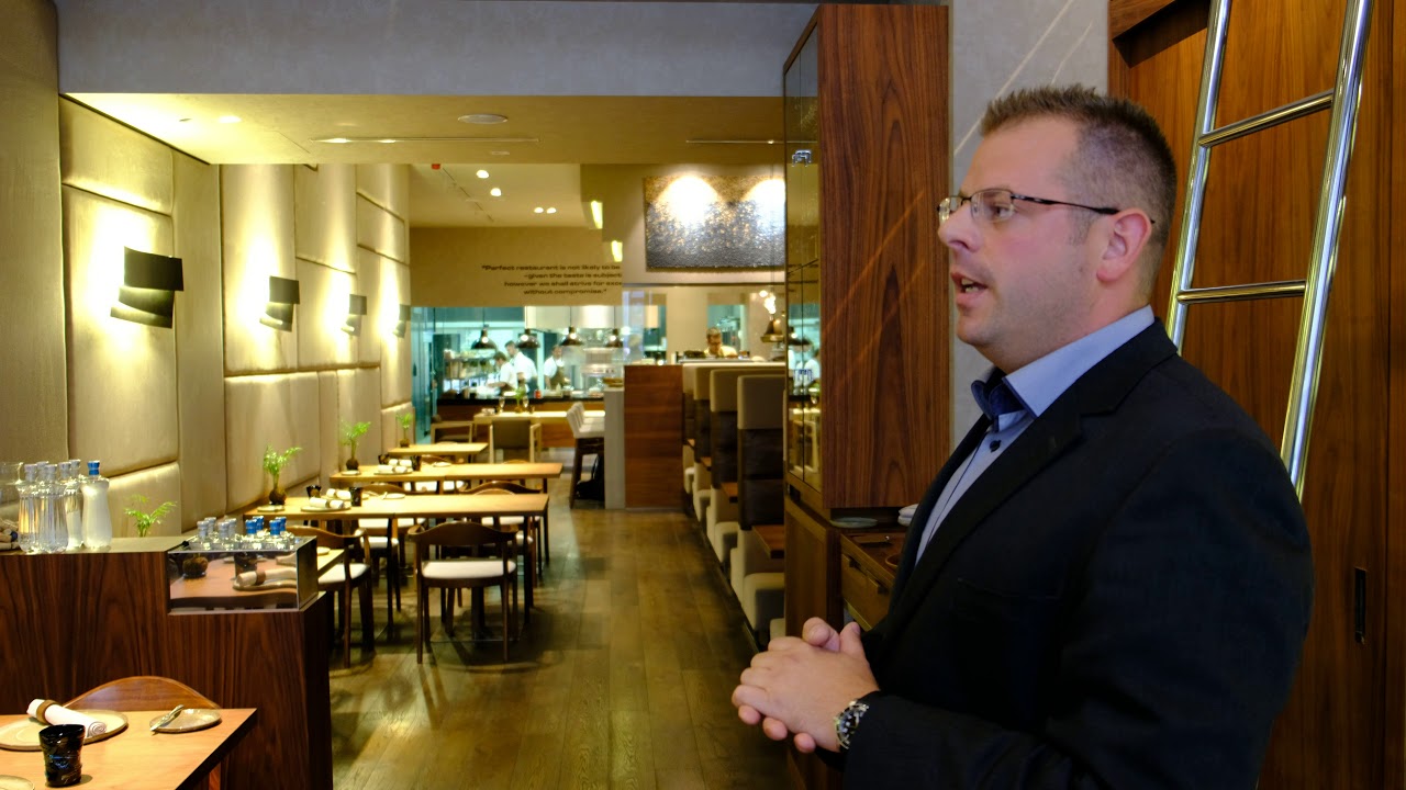 Restaurant tour at Costes Downtown Budapest, 4K