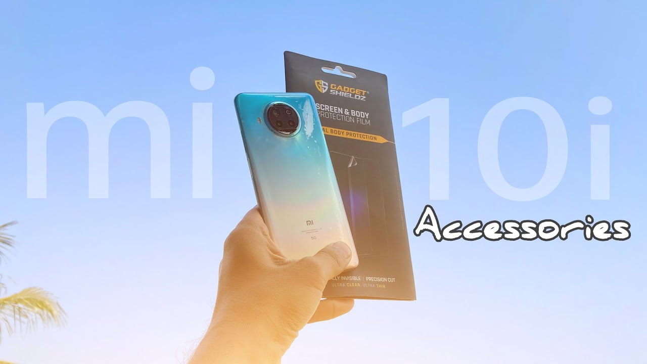 Mi10i Best Screen Protector for front and back _ all round protection
