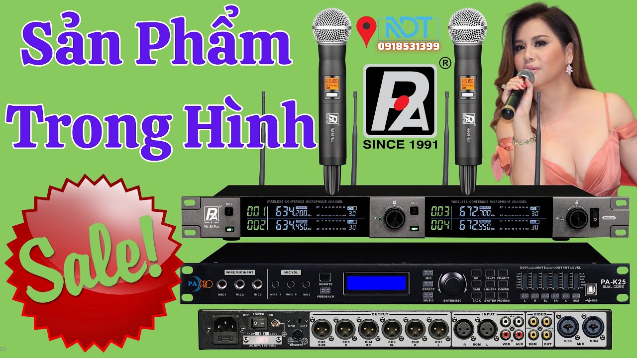 Khuyến M&atilde;i Micro Paudio PM88 Plus V&agrave; Vang Số PA-K25 Ng&agrave;y 18/02/2025