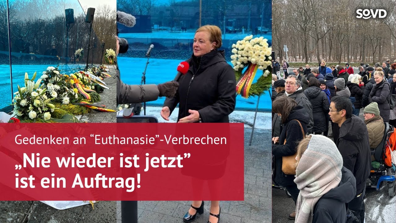 Gedenken an die Opfer der „Euthanasie“-Verbrechen: Nie wieder ist jetzt!