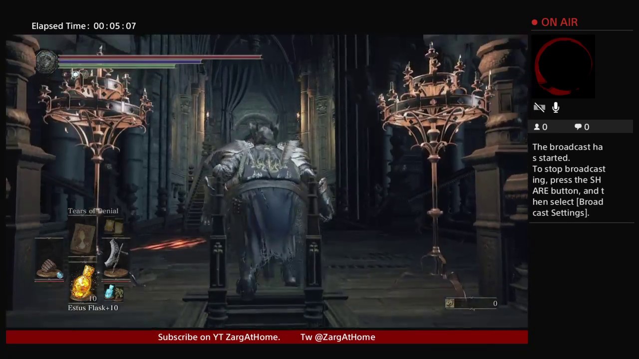 Zarg's Dark Souls 3 Superstream feat. Greg - NG+3 - Lothric Castle to Grand Archives