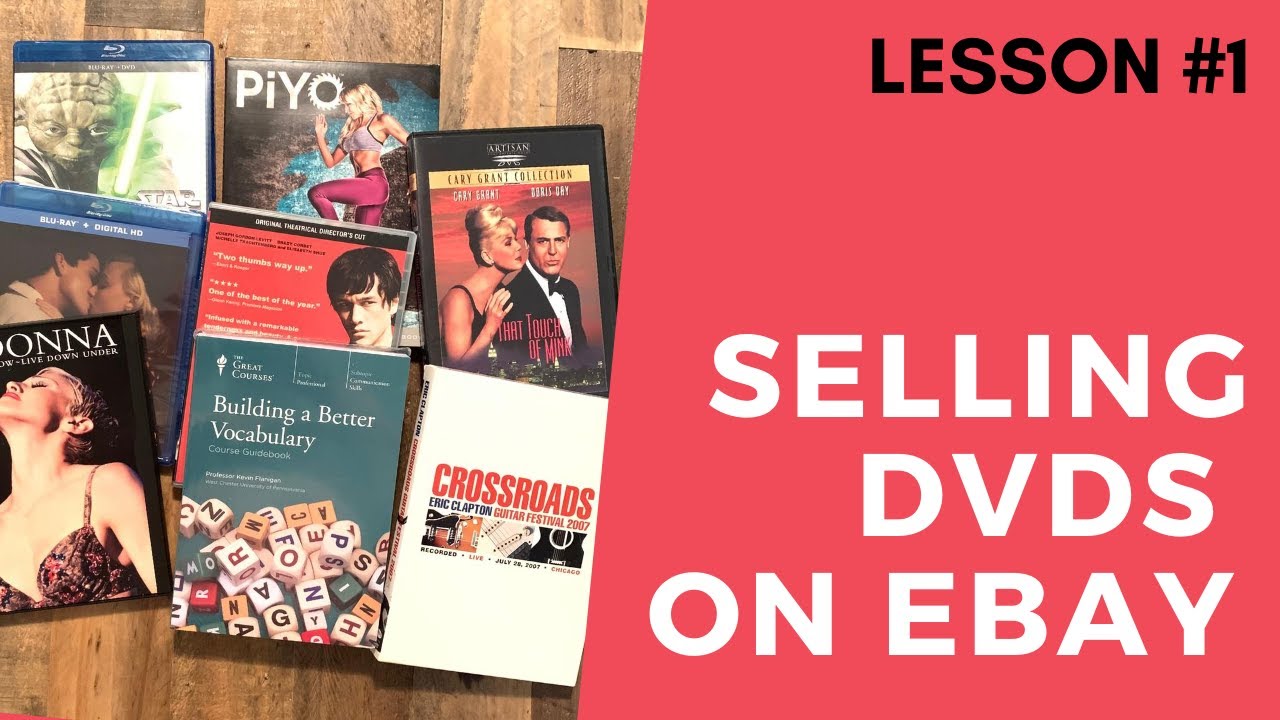 Как заработать на продаже DVD-дисков на EBAY в 2021 году — Урок №1