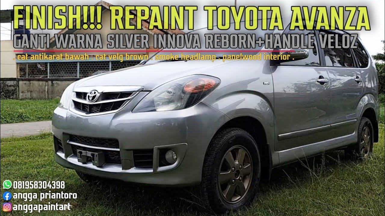 FINISH‼️ REPAINT AVANZA OLD RASA VELOZ + REBORN???? #PART2
