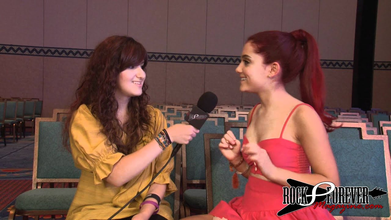 Ariana Grande Interview with Rock Forever Magazine