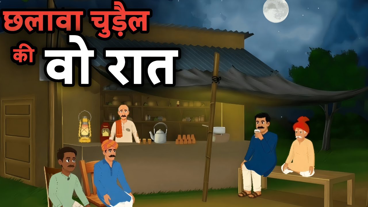 छलावा चुड़ैल की वो डरावनी रात 😱 | Cartoon Story | Horror story | Hindi Cartoon Story 