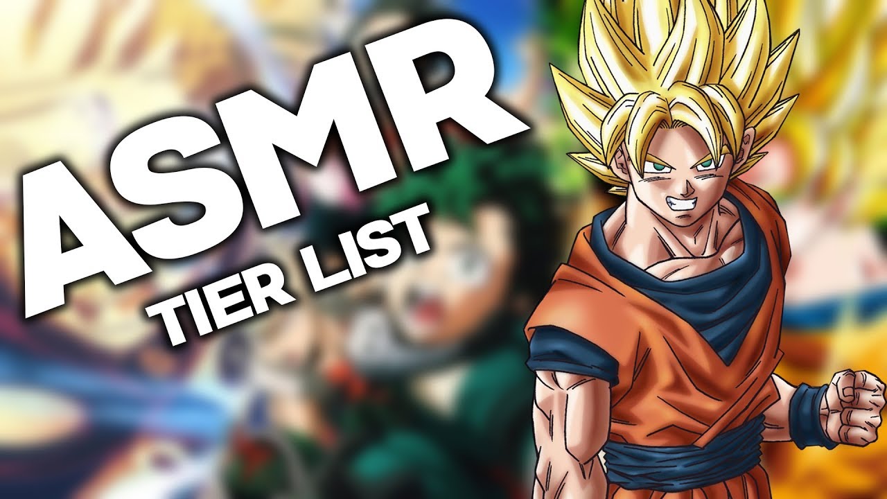 ASMR FRANÇAIS | Tier list ANIMES  SHONEN!