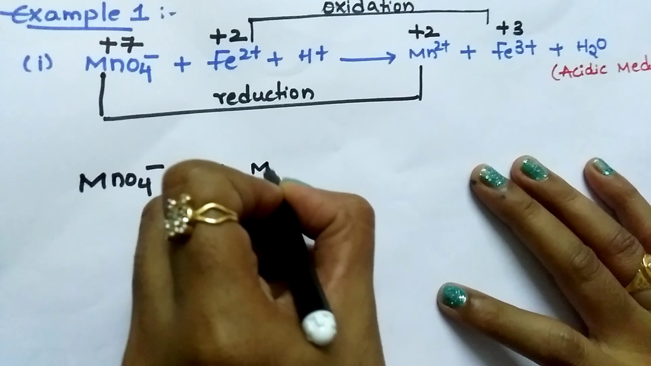 Trick for Balancing Redox Reactions in Acidic Medium