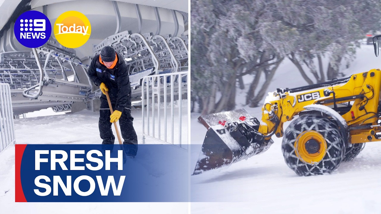 Ski season back on track | 9 News Australia