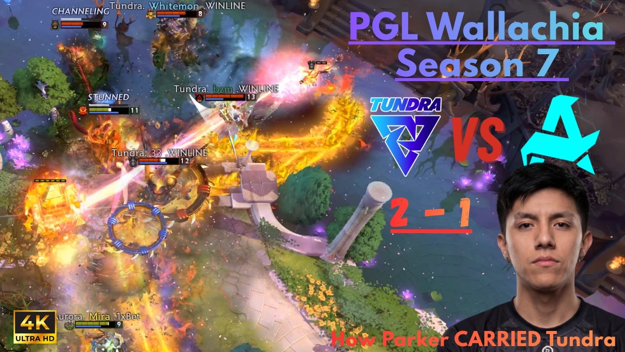 TUNDRA VS AURORA  - highlight PGL Wallachia season 7 - Game 2 & 3