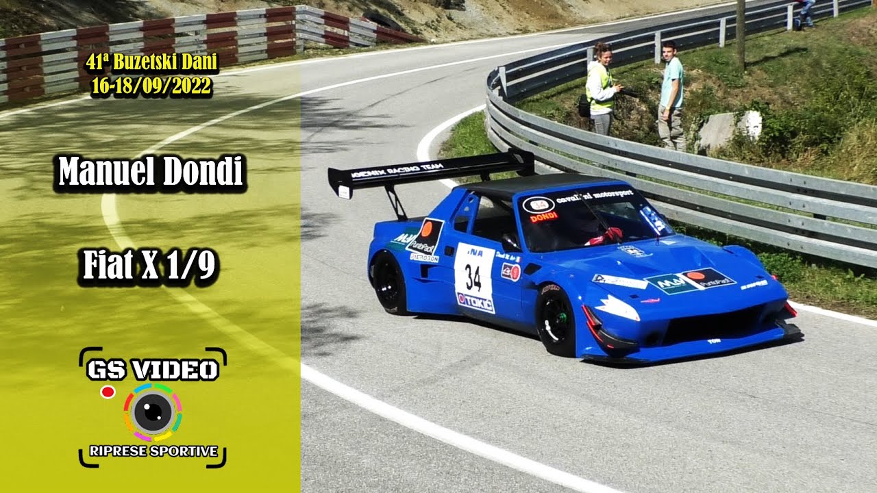 41ª Buzetski Dani | Manuel Dondi | Fiat X 1/9