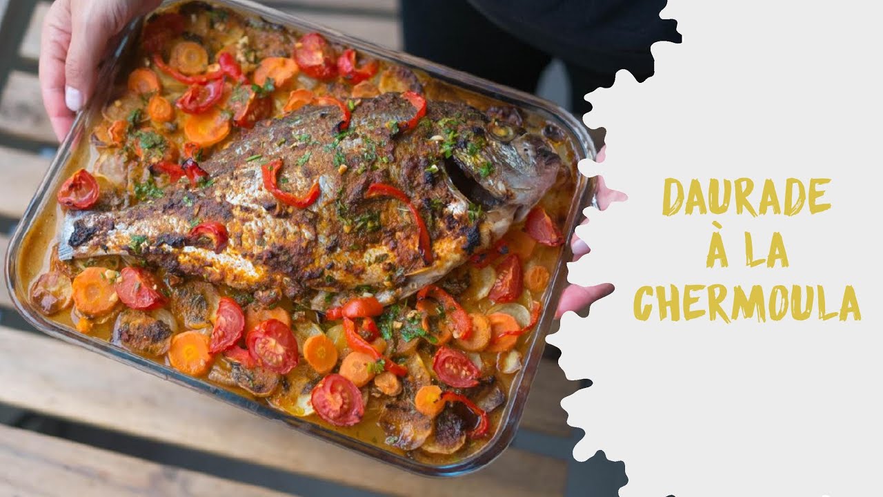 Daurade à la chermoula (FACILE et TROP TROP BONNE !)