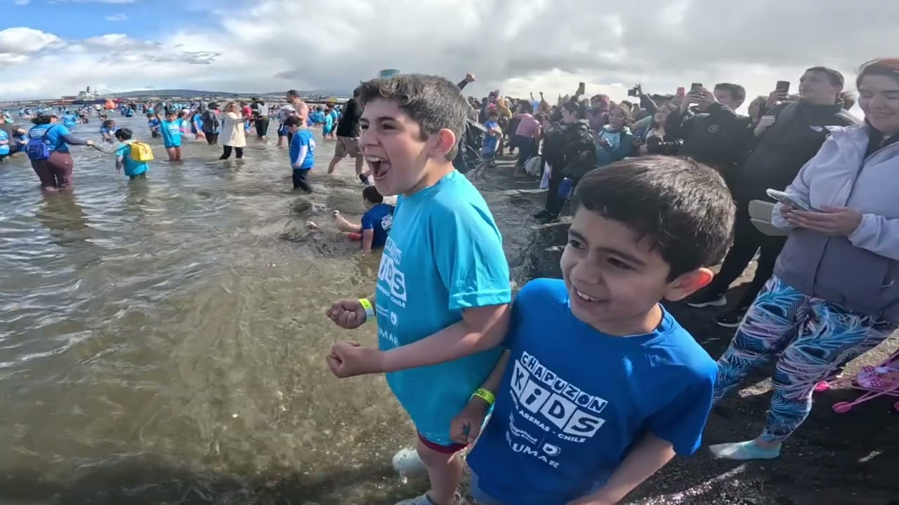Chapuzón KIDs del Estrecho de Magallanes!!! 💪