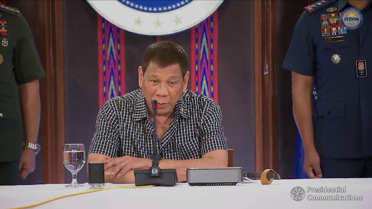 PRRD&rsquo;s Statement 10/08/2020