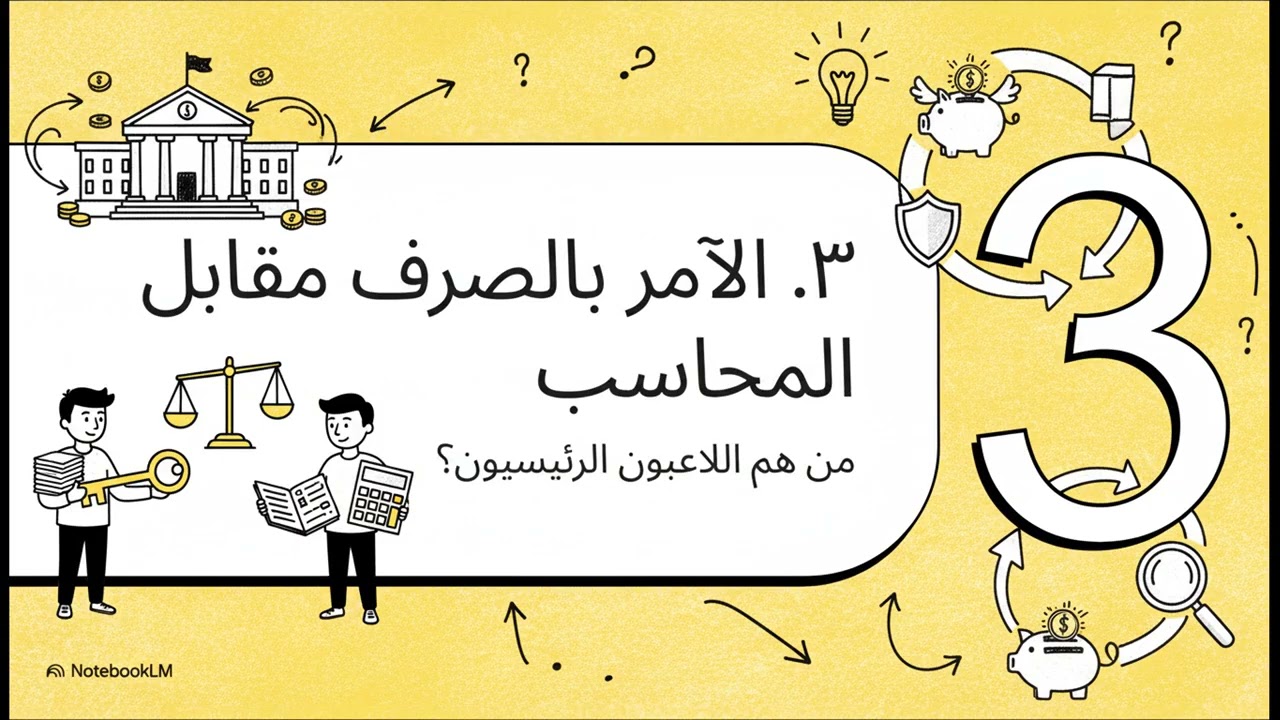 فيديو توضيحي لمفهوم المحاسبة العمومية .