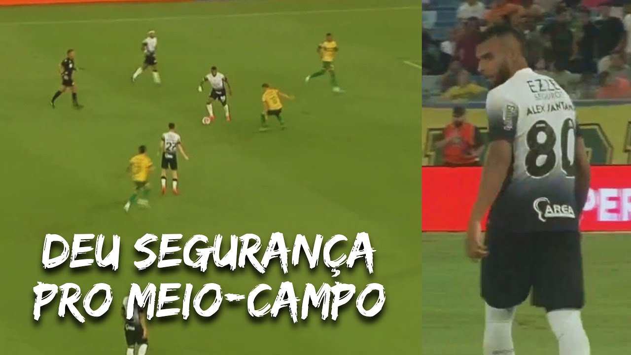 ALEX SANTANA VOLTOU A SER TITULAR | Alex Santana vs Cuiab&aacute;