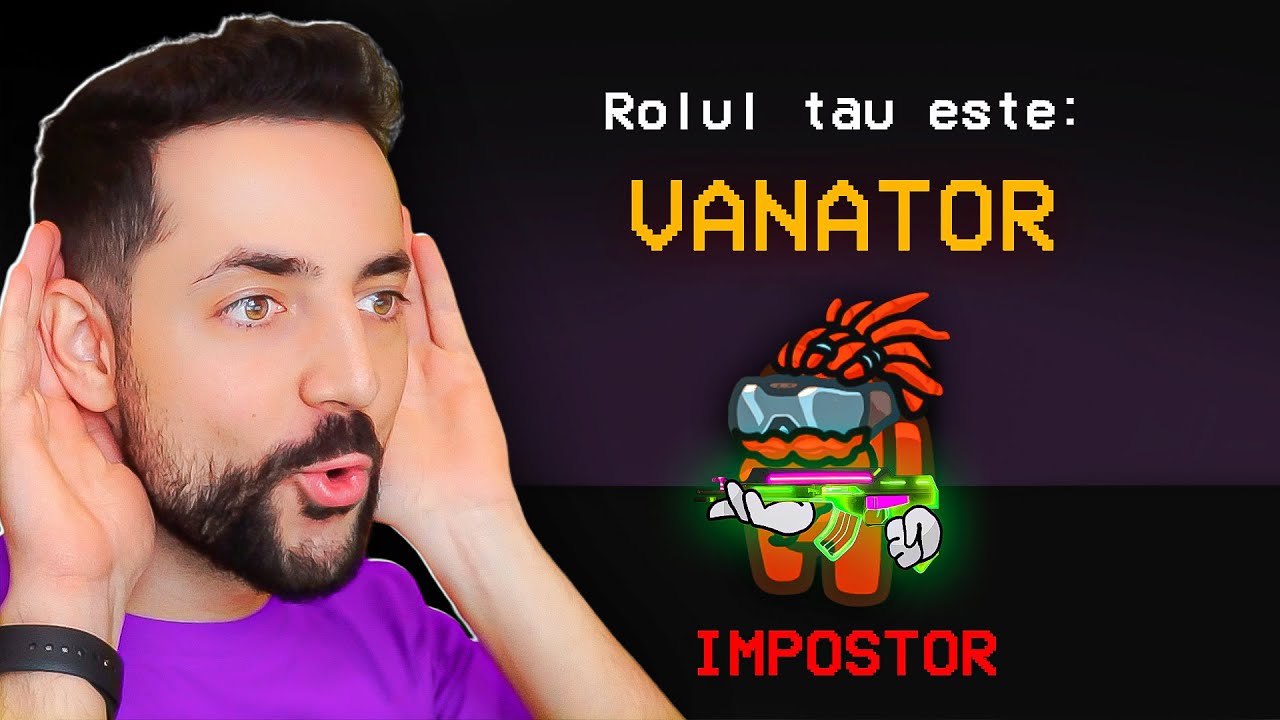 Ninja, Vanator si Multe Altele pe Among US cu YouTuberii