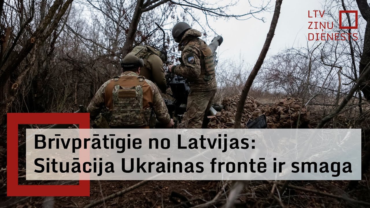 Saruna ar brīvprātīgajiem latviešu karavīriem Ukrainā