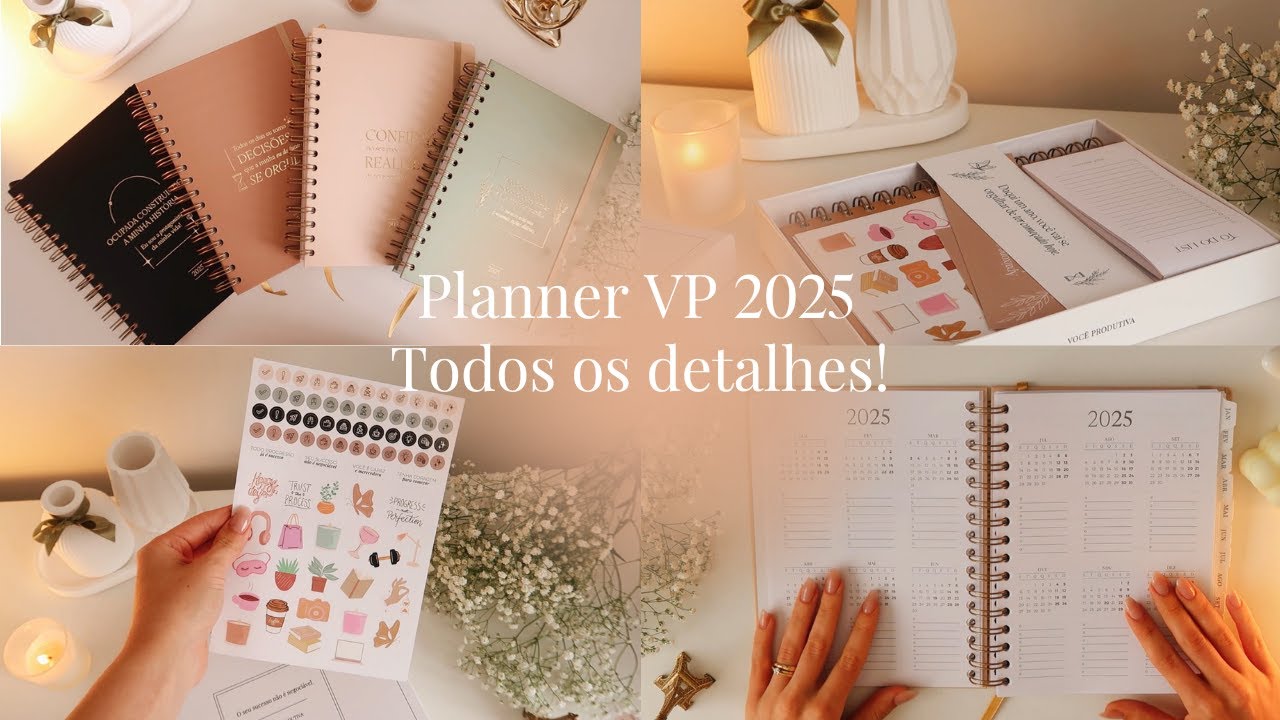 Planner VP 2025: capas, tour pelo planner e todos os detalhes! ✨